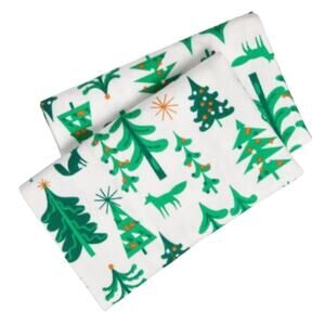 Nordstrom Flannel print Standard pillowcase set ivory woods